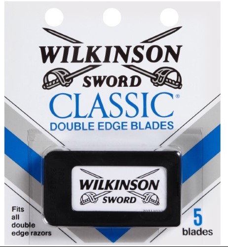 Wilkinson Sword Double Edge Blades, 5 Ct